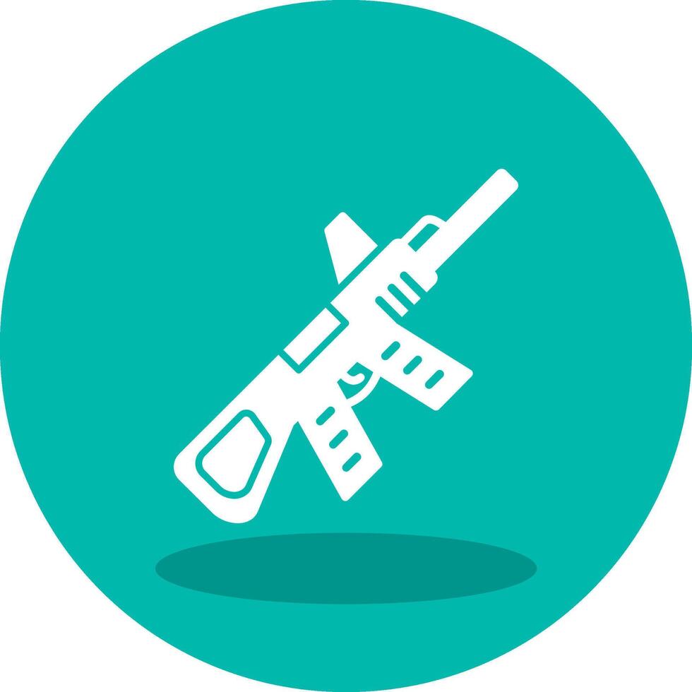 Machine Gun Vector Icon