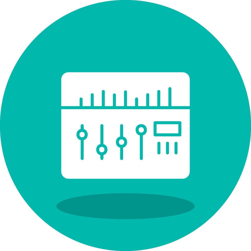 Sound Mixer Vector Icon