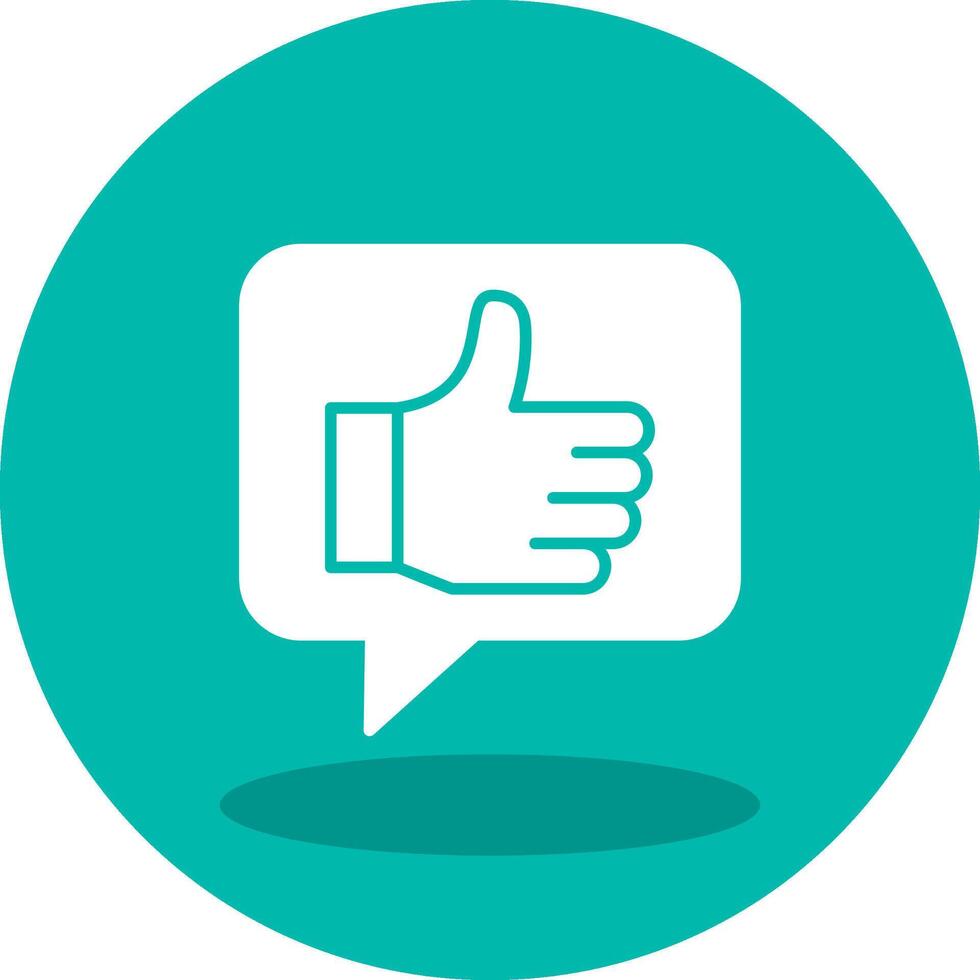 Thumbs Up Vector Icon