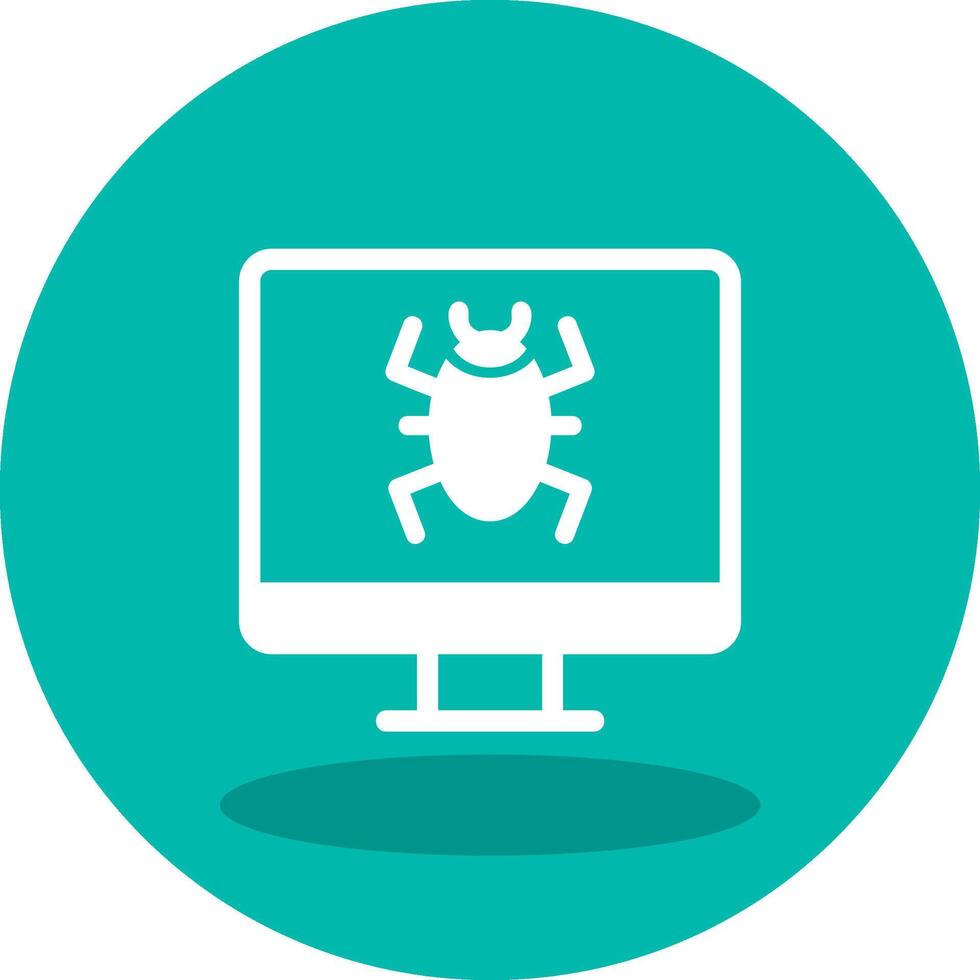 Computer Virus Vector Icon