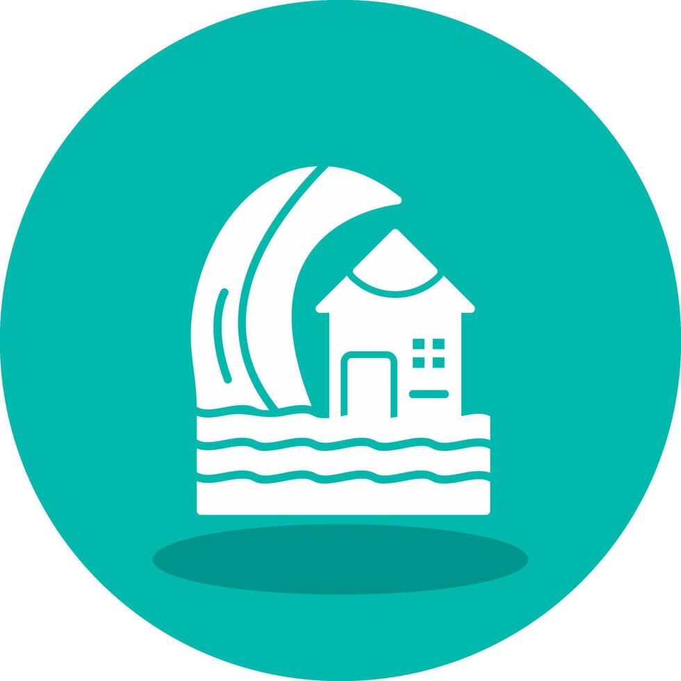 Tsunami Vector Icon