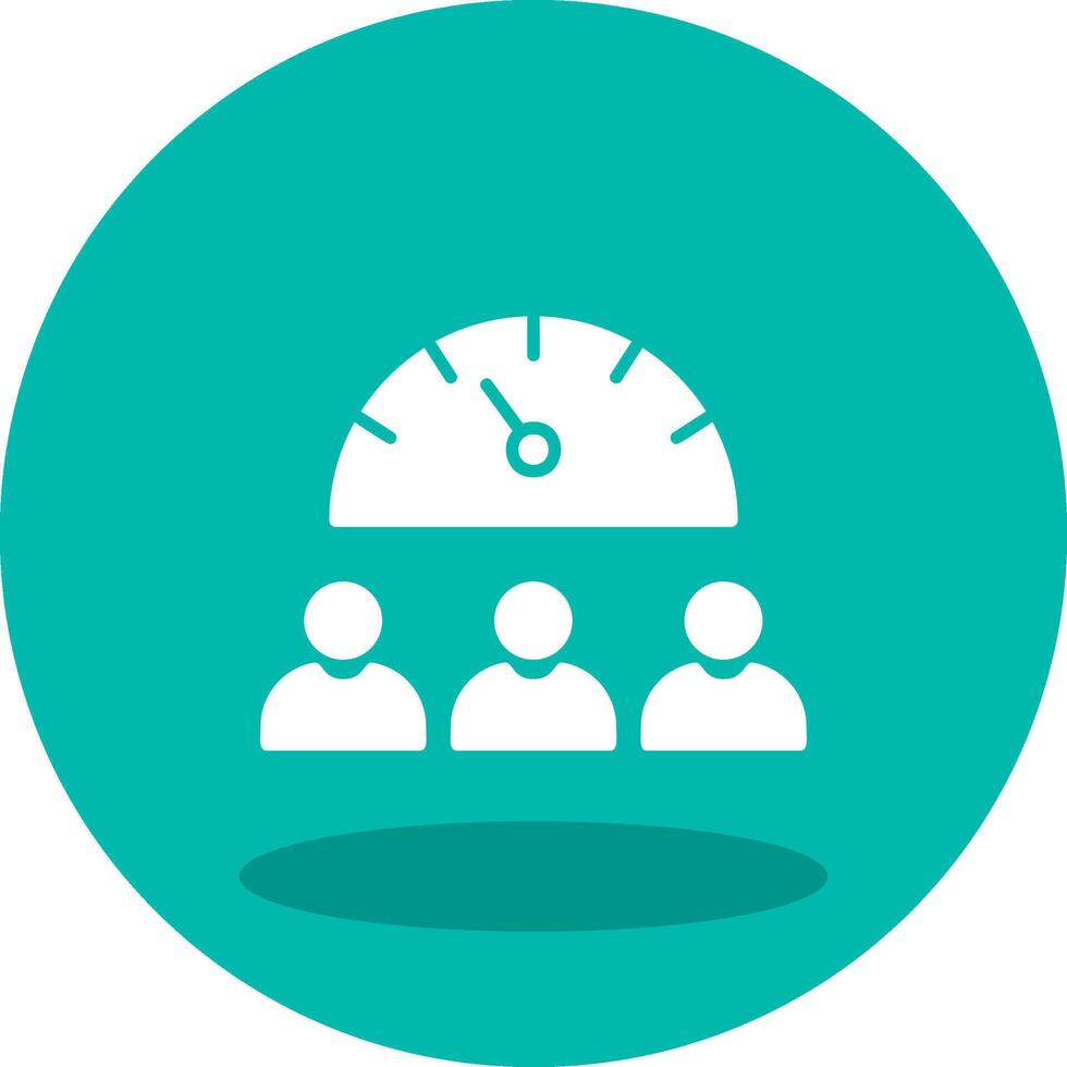 Team Work Speed Vector Icon