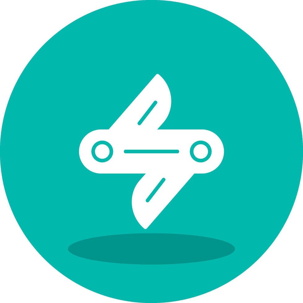 Swiss Knife Vector Icon