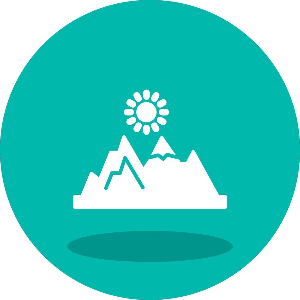 Mountain Vector Icon