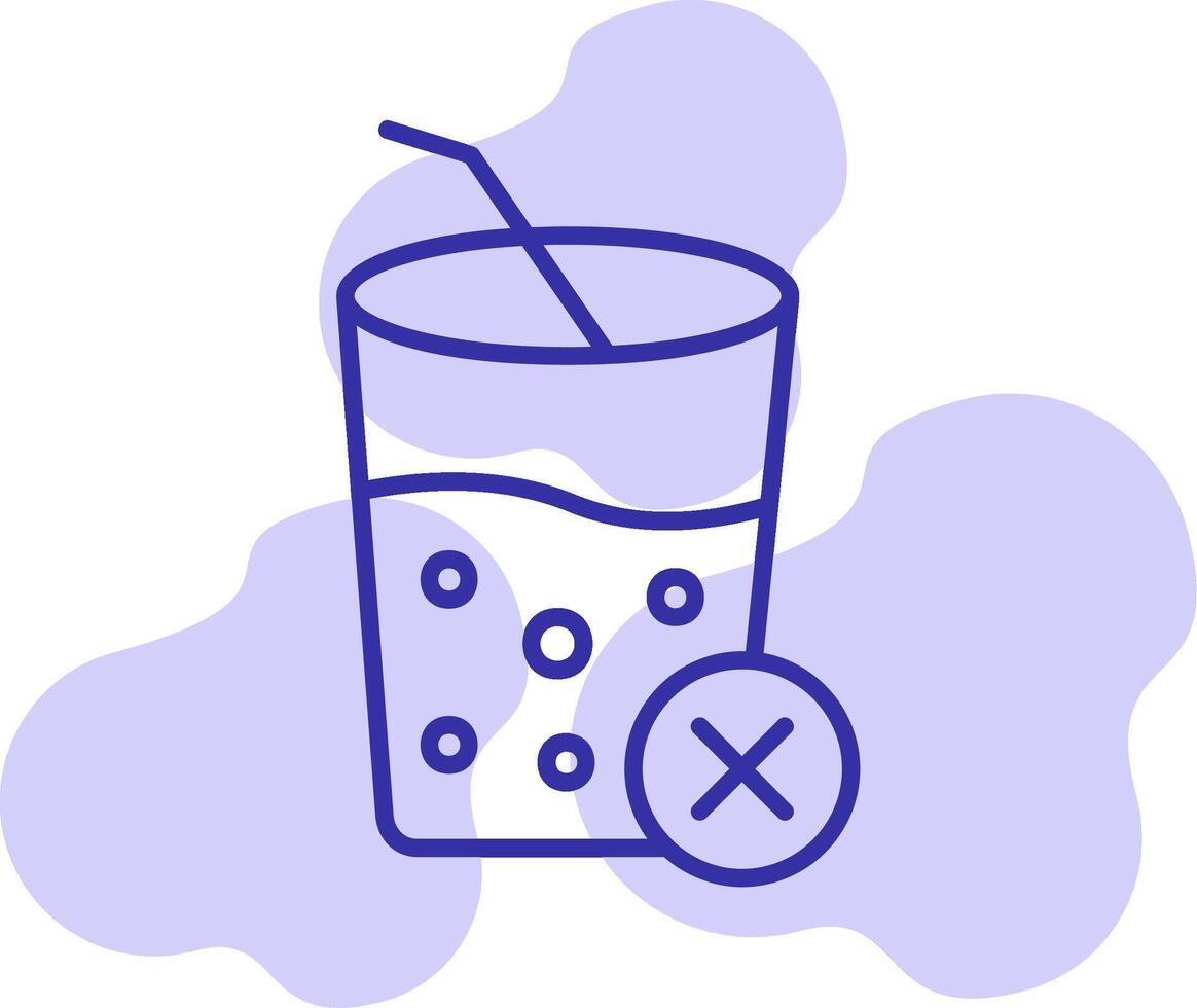 No juices Vector Icon