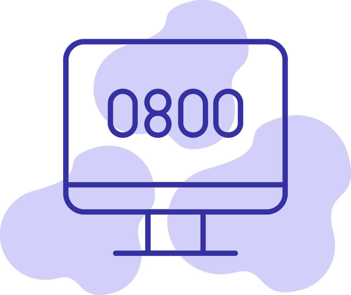 Help Line Vector Icon