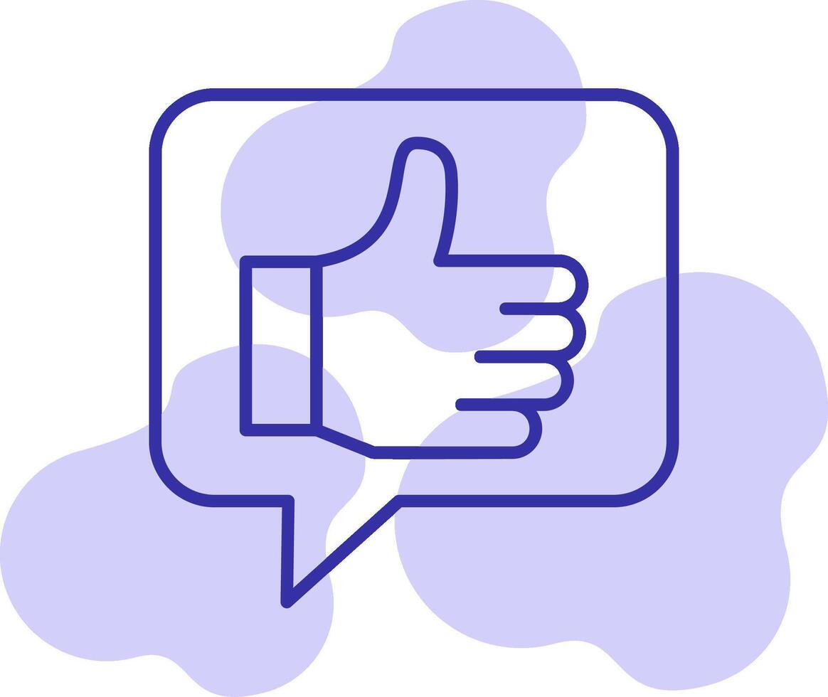 Thumbs Up Vector Icon