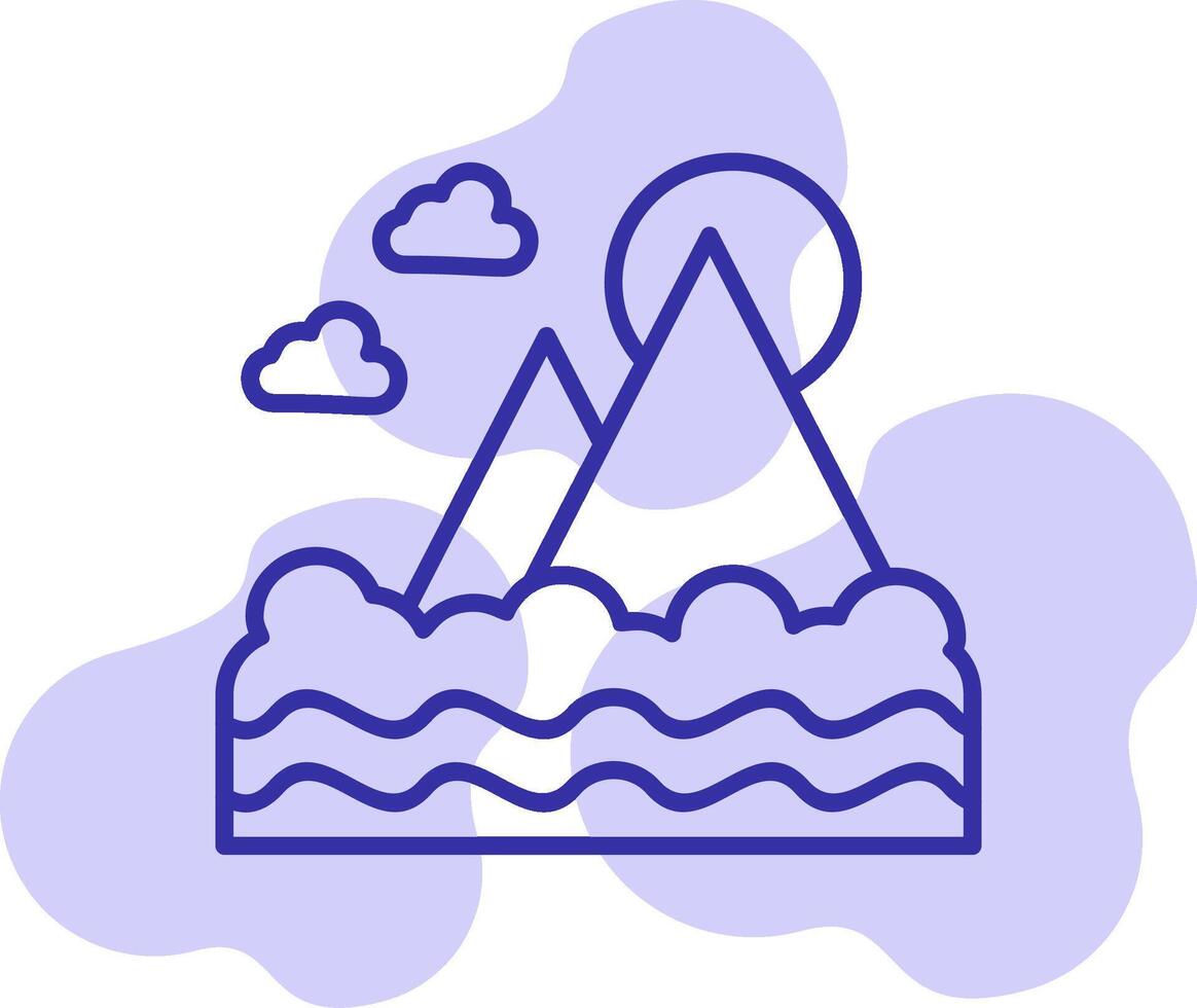 Mount Fuji Vector Icon