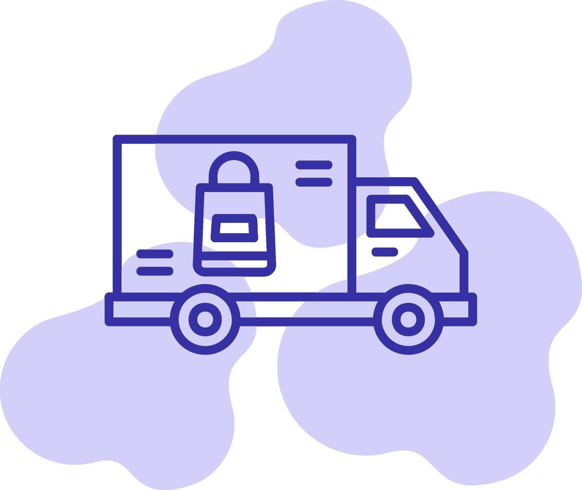 Delivery Truck Vector Icon