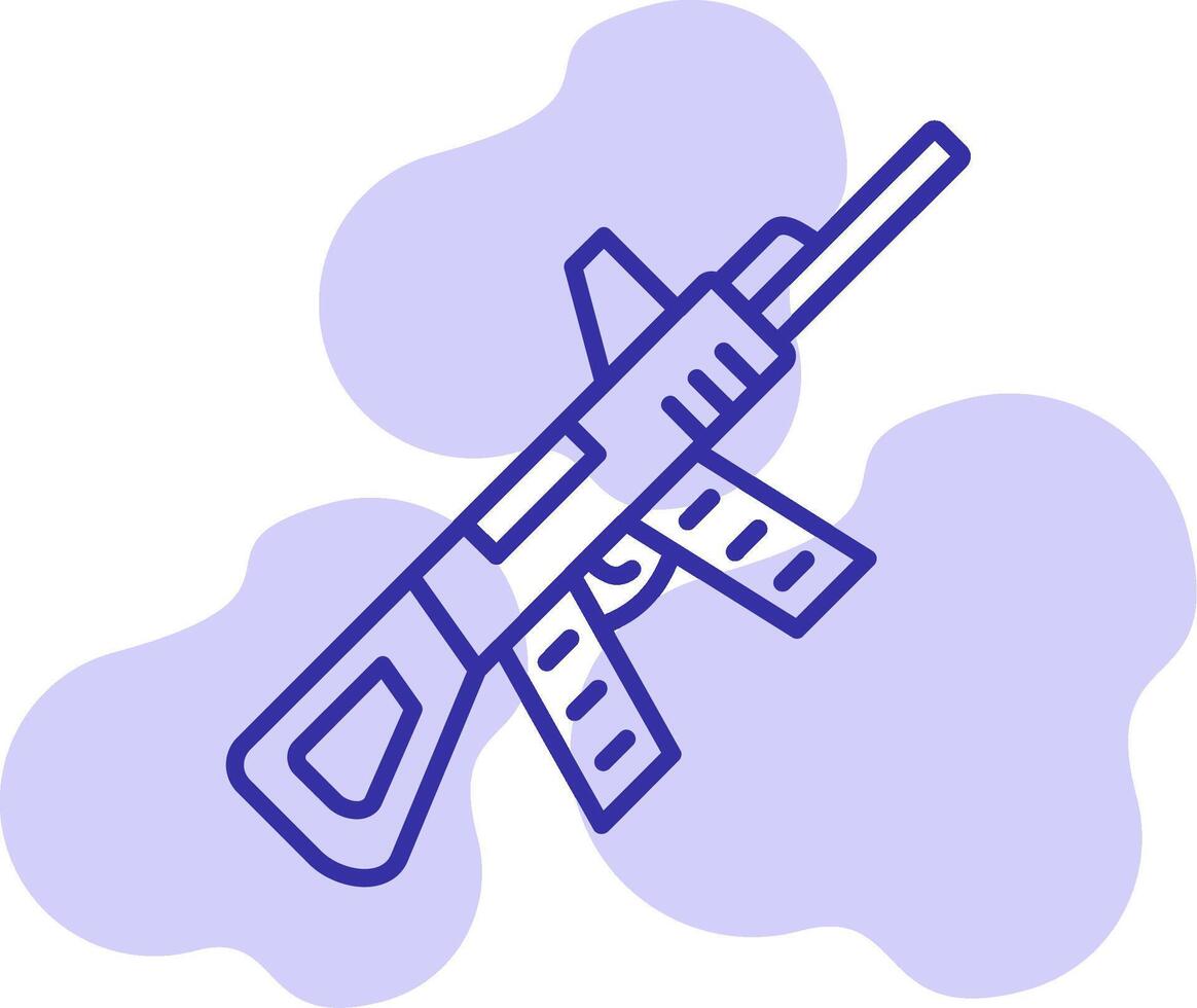 Machine Gun Vector Icon