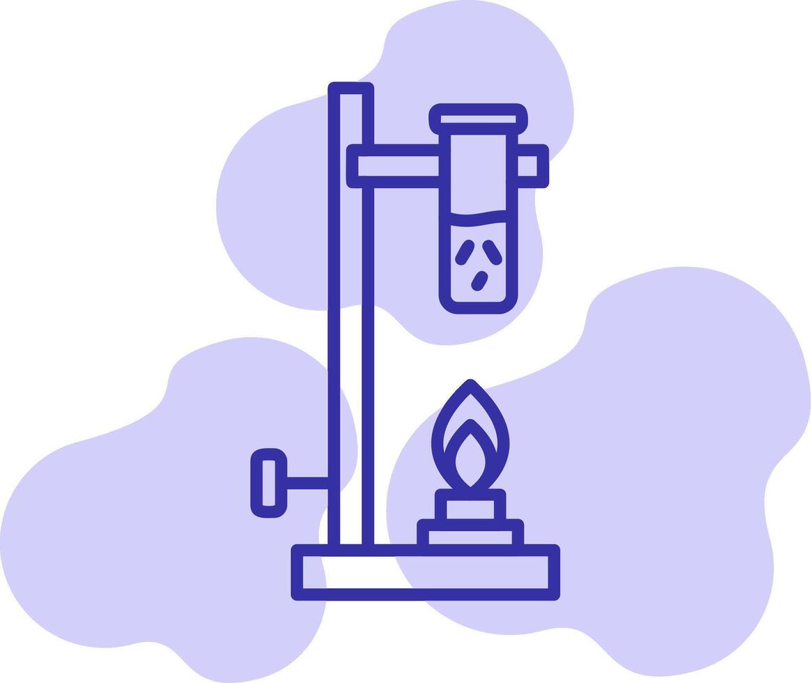 Bunsen Burner Vector Icon