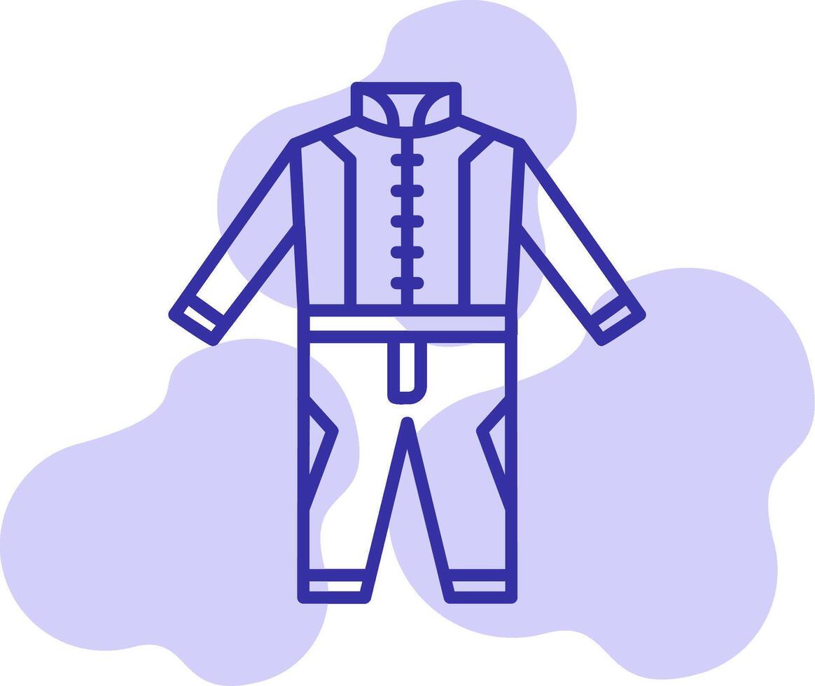 Race Suit Vector Icon