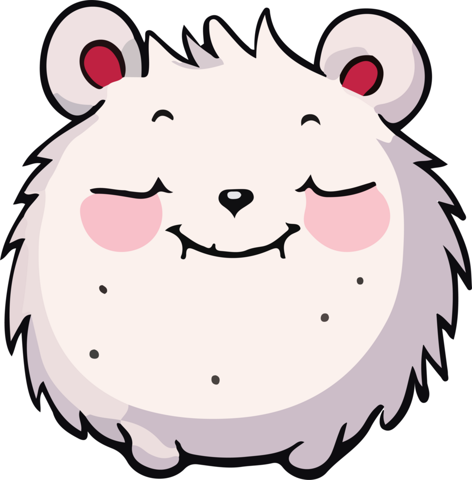 AI generated beast design illustration isolated on transparent background png