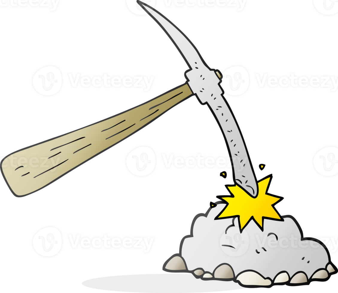 cartoon pick axe png