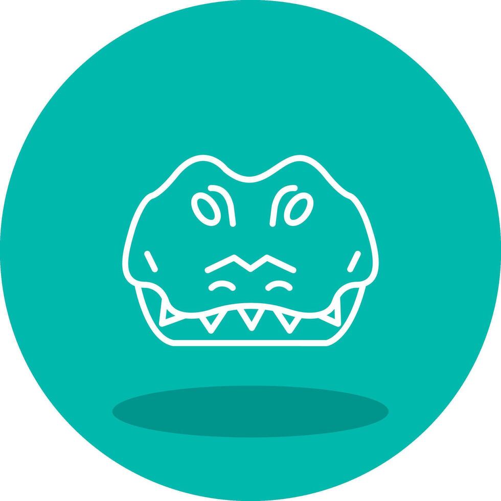 Crocodile Vector Icon