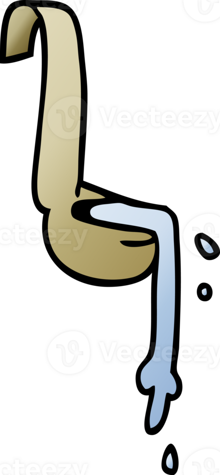 cartoon doodle ladle of food png