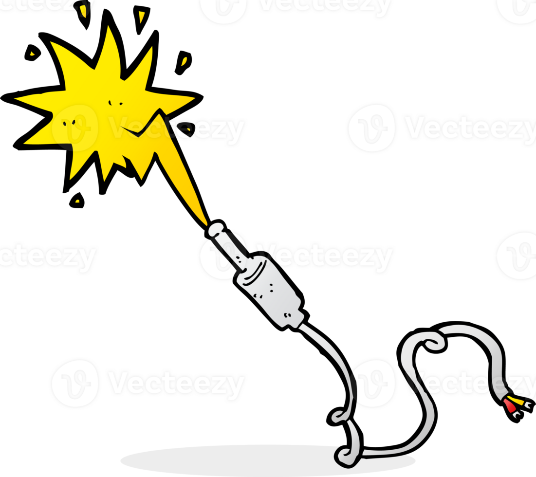 cartoon electrical jack png