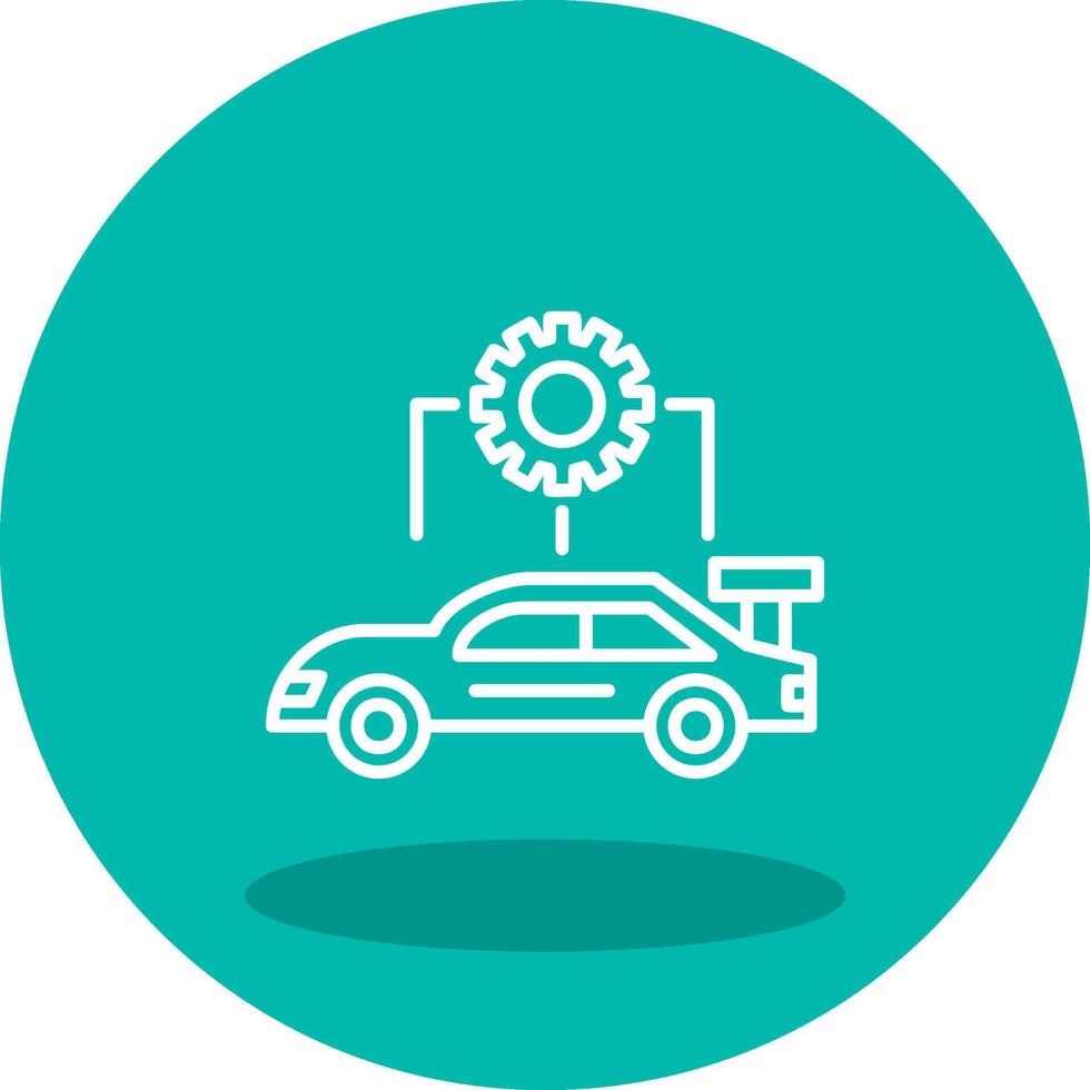 Car Configuration Vector Icon