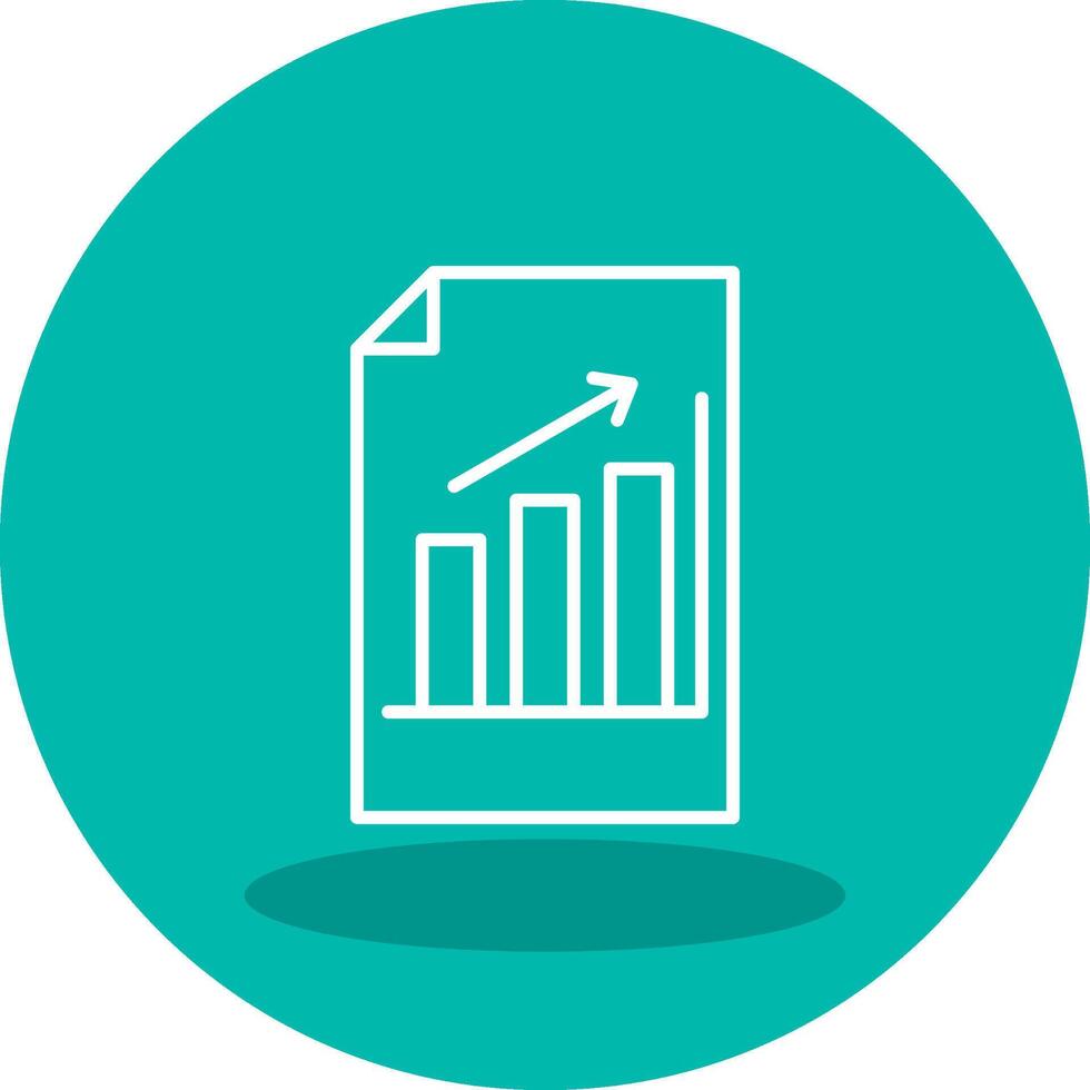 Bar Chart Vector Icon