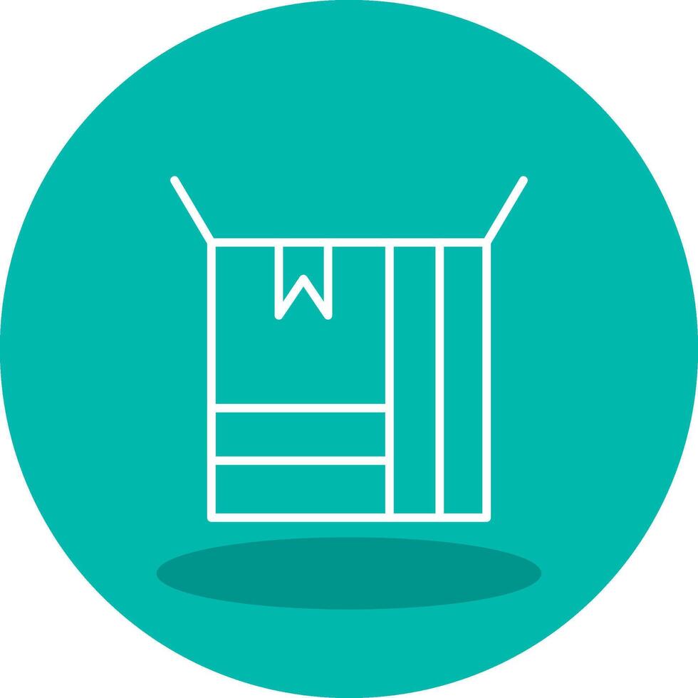Open Box Vector Icon