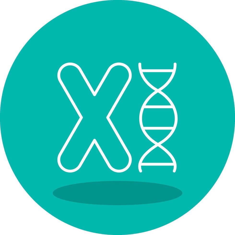 Chromosome Vector Icon