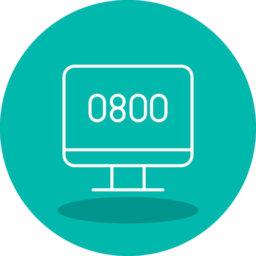 Help Line Vector Icon