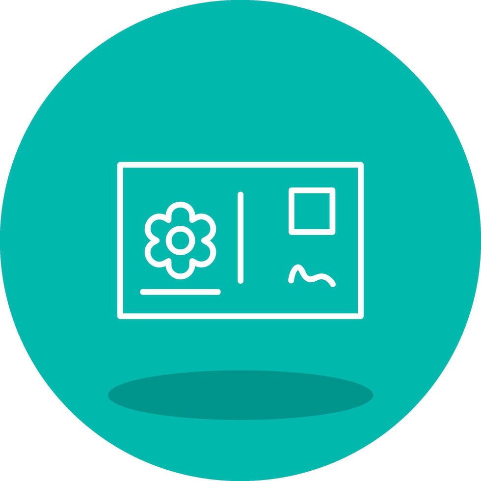 Postcard Vector Icon