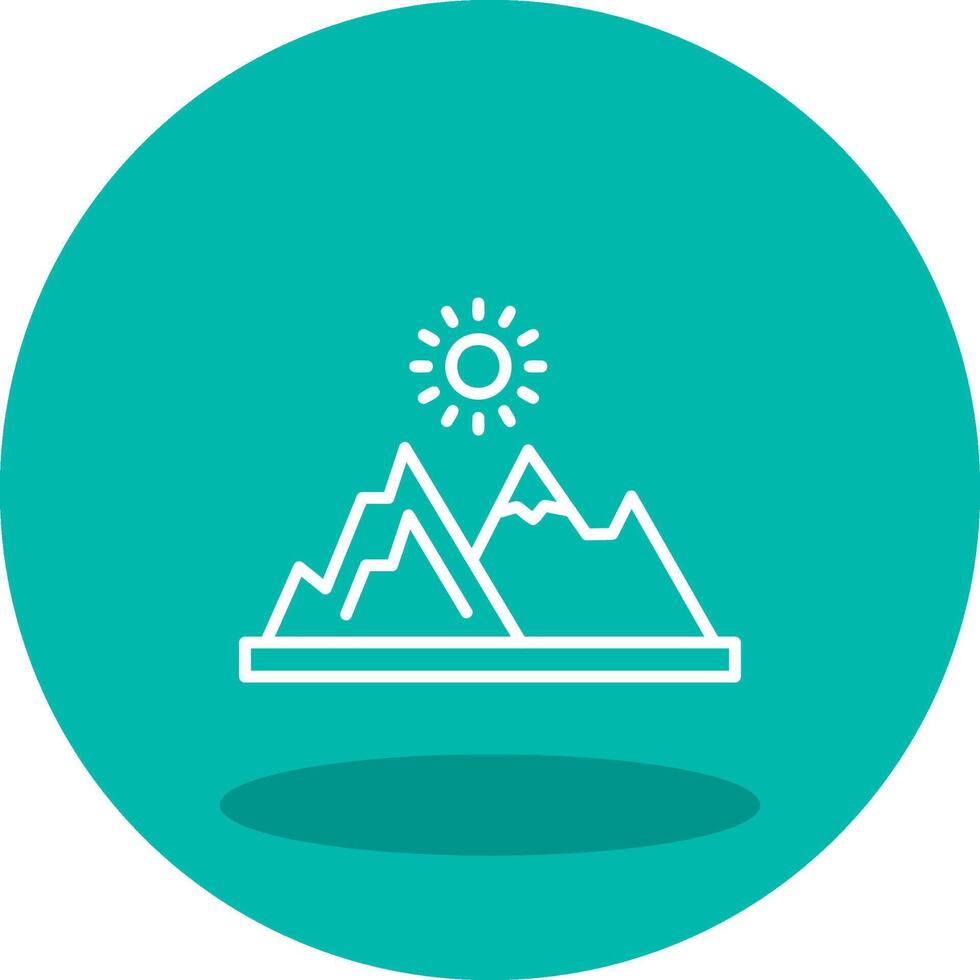 Mountain Vector Icon