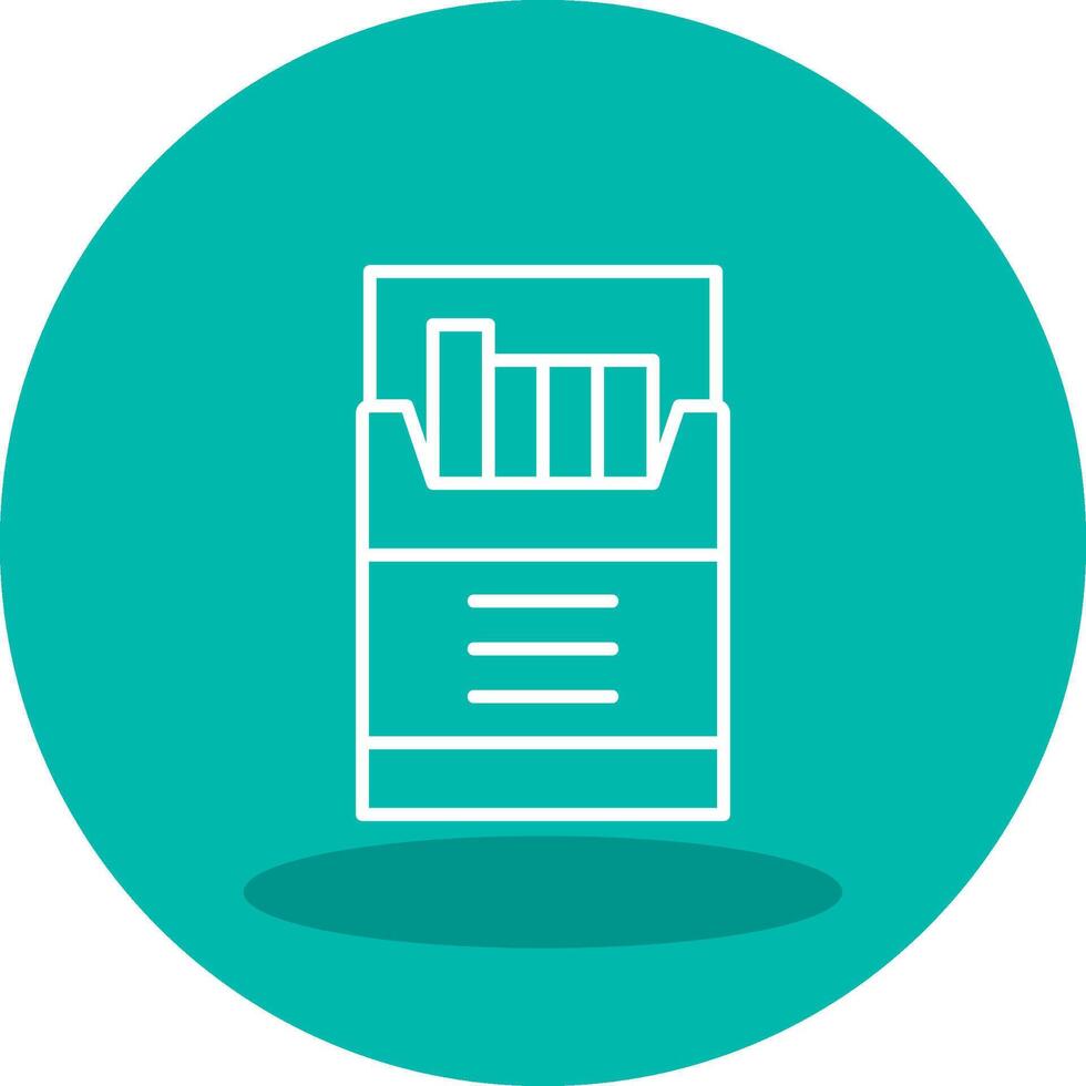Cigarette Box Vector Icon