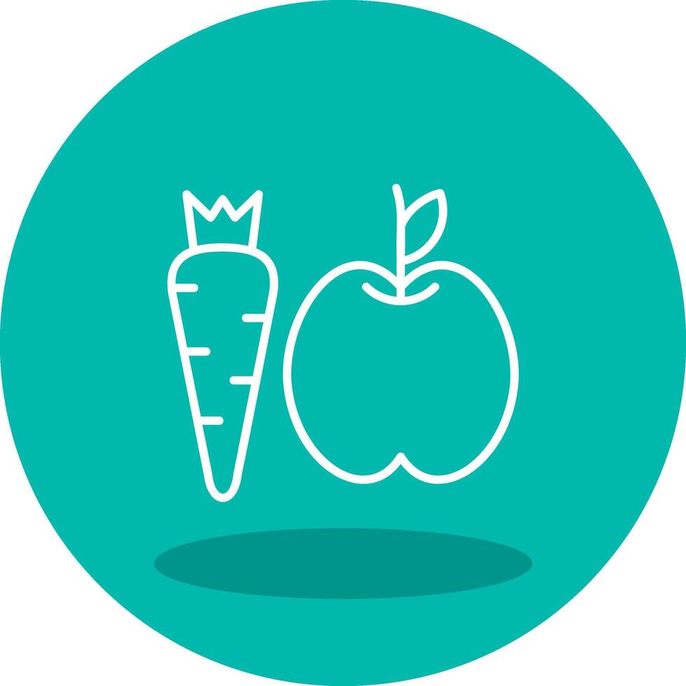 Healthy Food Vector Icon