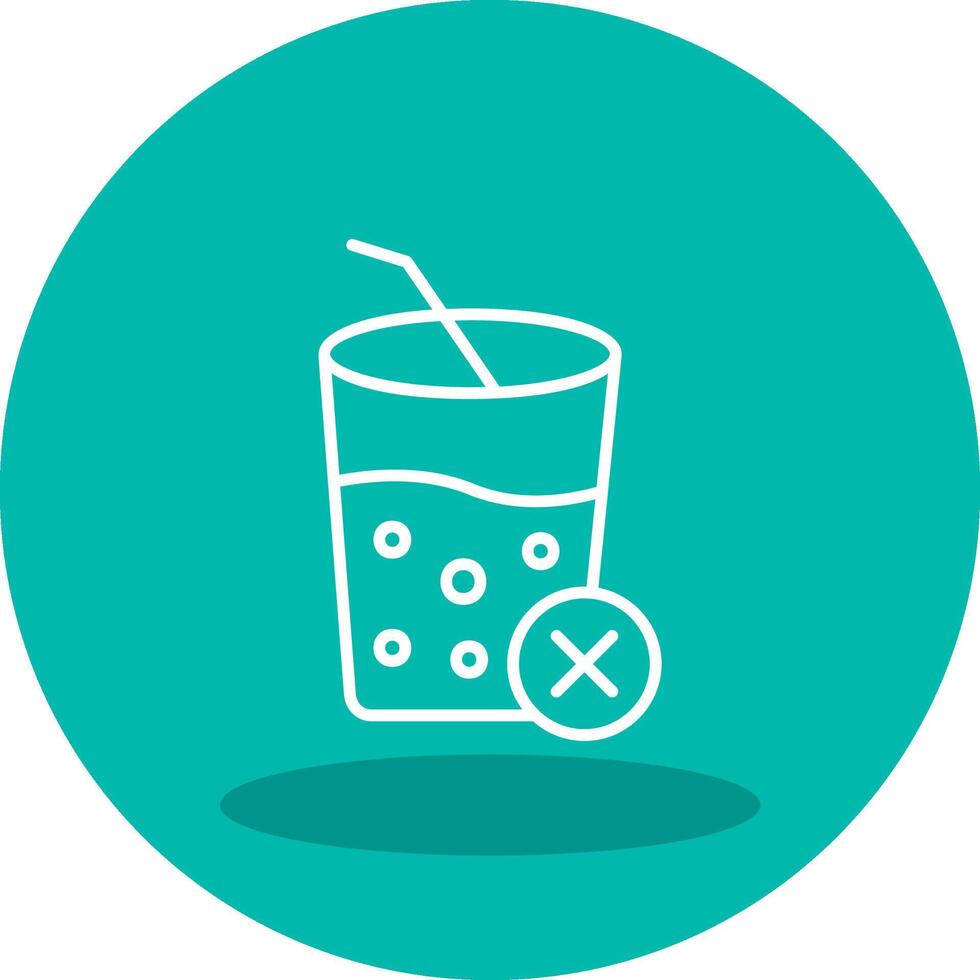 No juices Vector Icon