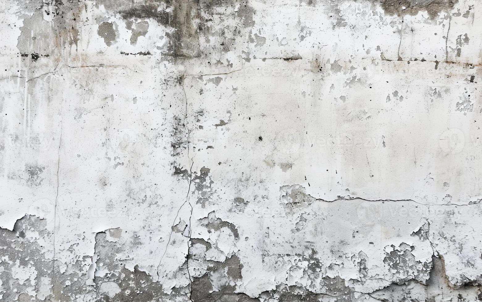 AI generated White background on cement floor texture - concrete texture photo
