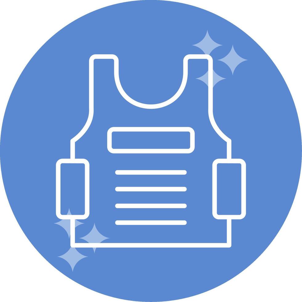 Bulletproof Vest Vector Icon