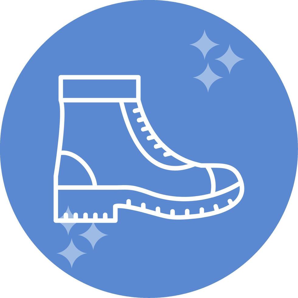 Military Boot Vector Icon