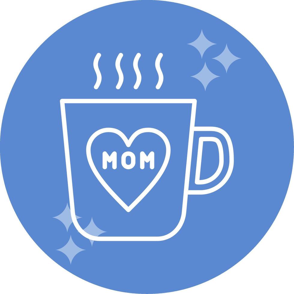 icono de vector de taza de café