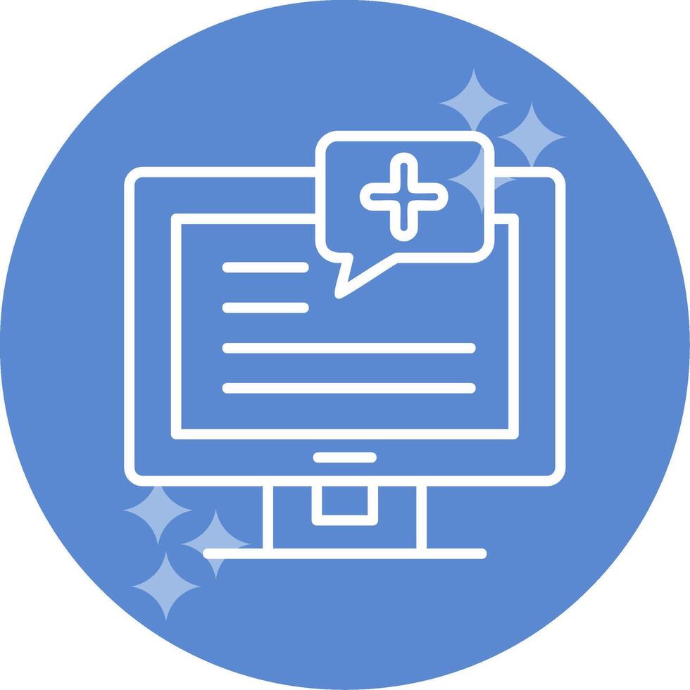 Medical Notification Vector Icon