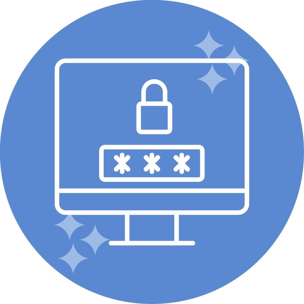 Lock screen Vector Icon