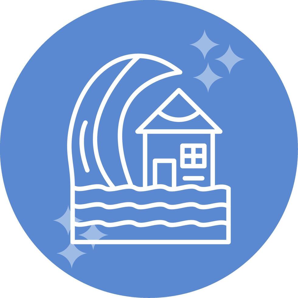 Tsunami Vector Icon