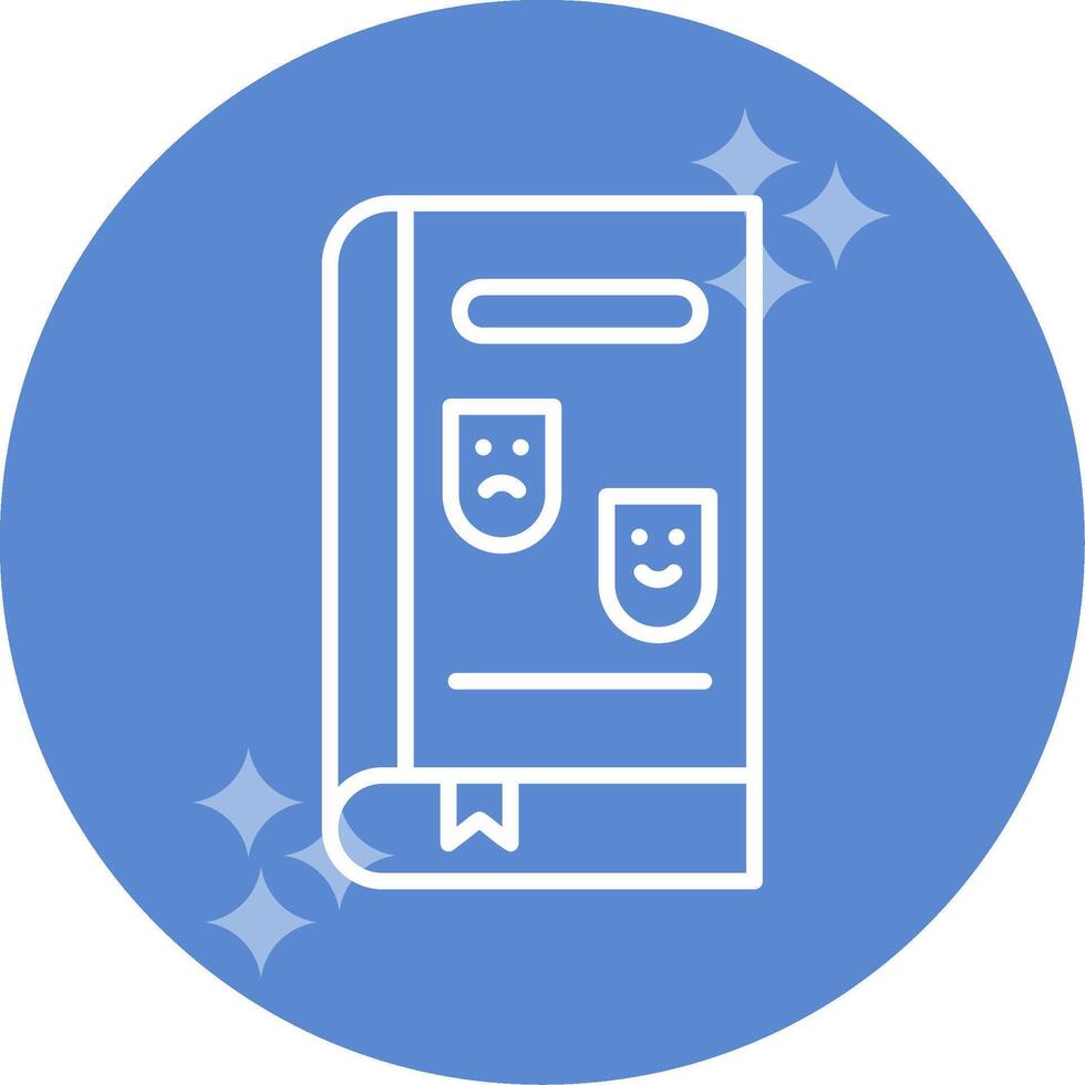 Comic Book Vector Icon