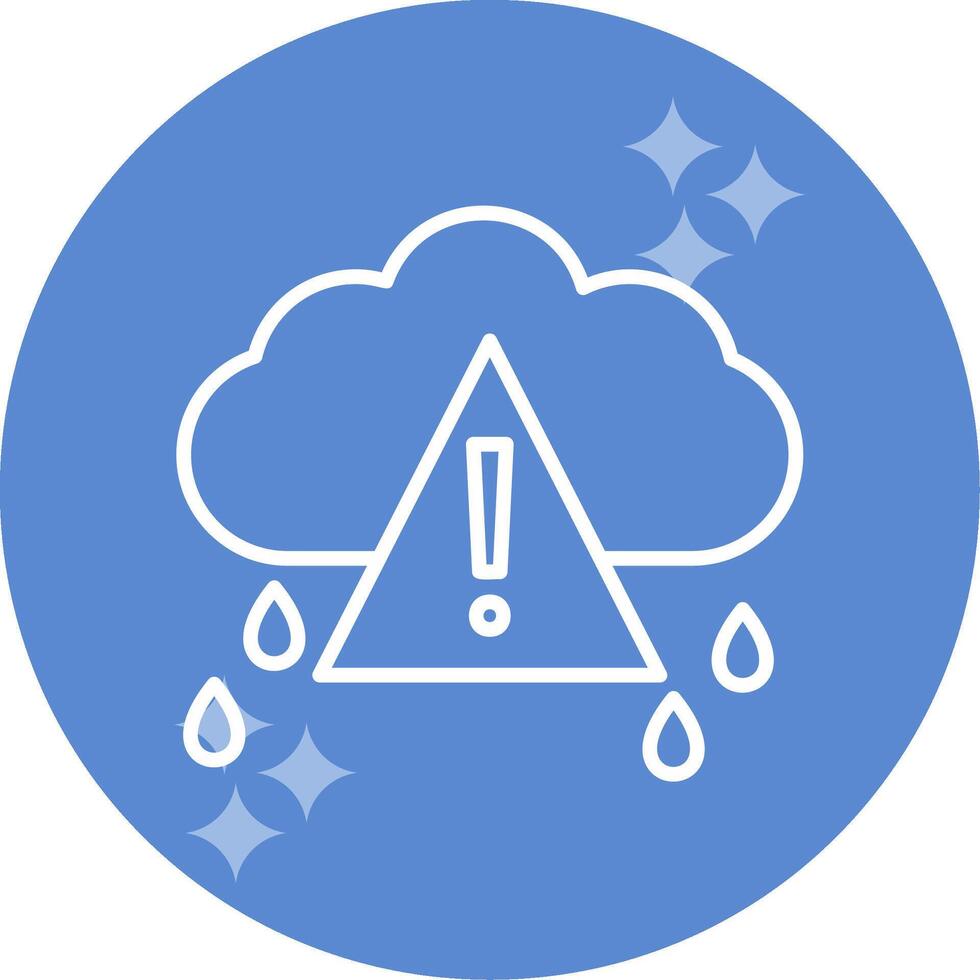 clima alerta vector icono