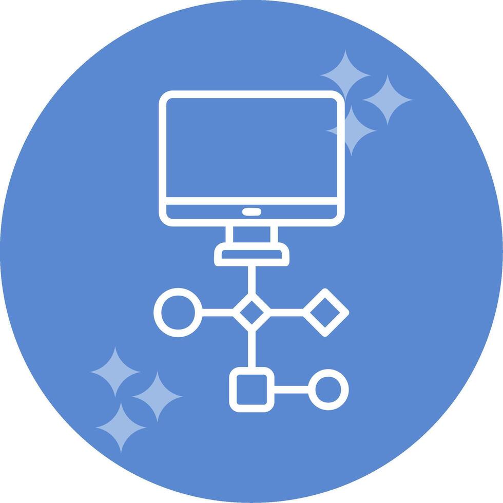 Workflow Vector Icon