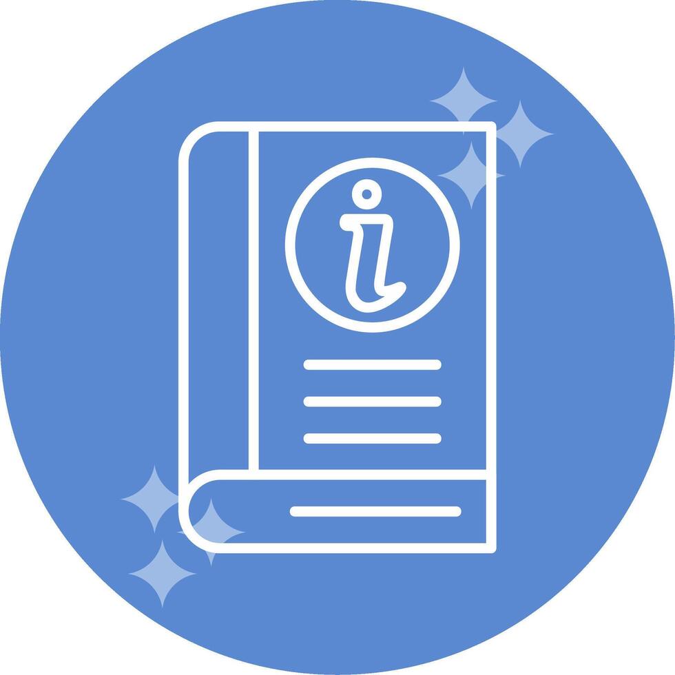 Information Book Vector Icon