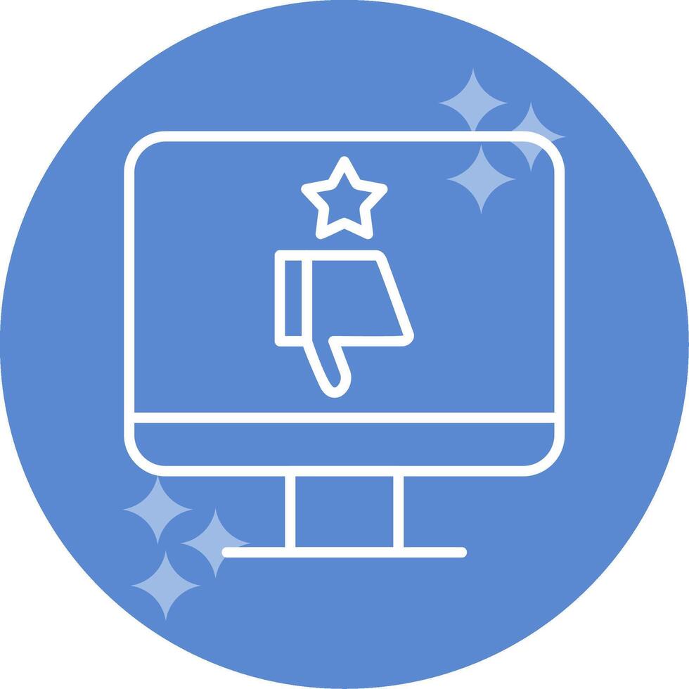 Bad Review Vector Icon
