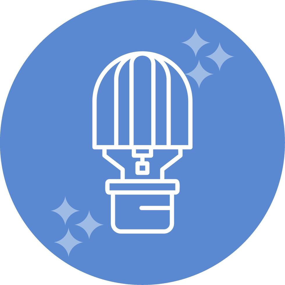 Hot Air Balloon Vector Icon