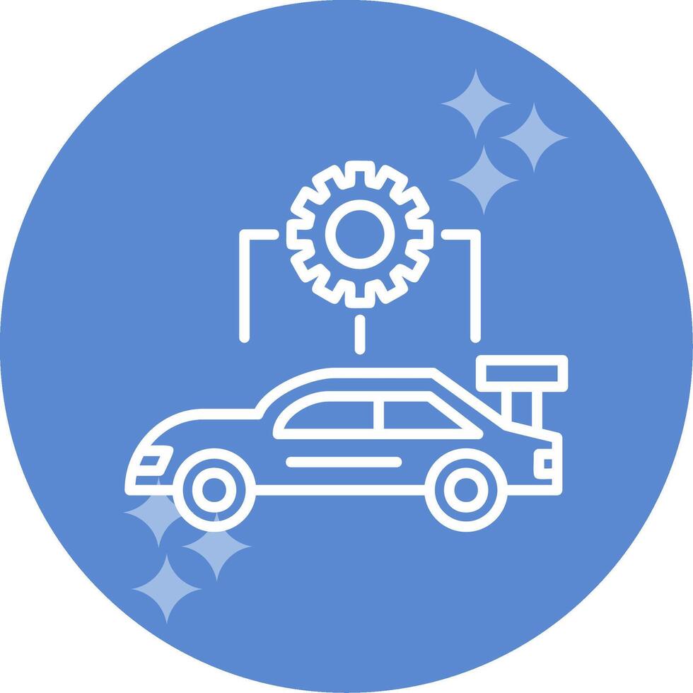 Car Configuration Vector Icon