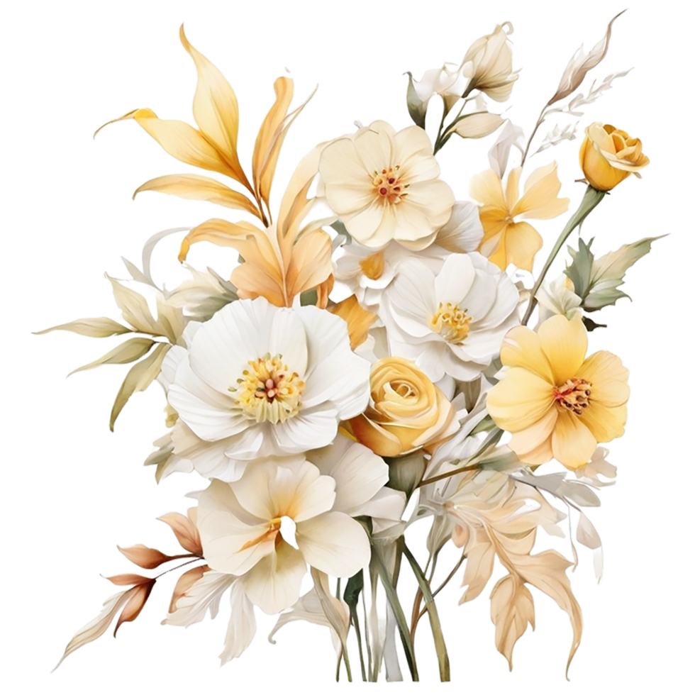 AI generated Floral flower design, Digital oilpainted floral pattern, Glitter flower design, Embossed flower pattern, Glossy flower painting, Decorative flower design png