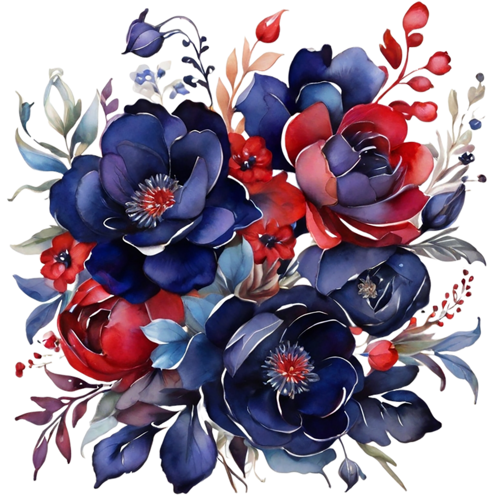 AI generated Floral flower design, Digital oilpainted floral pattern, Glitter flower design, Embossed flower pattern, Glossy flower painting, Decorative flower design png