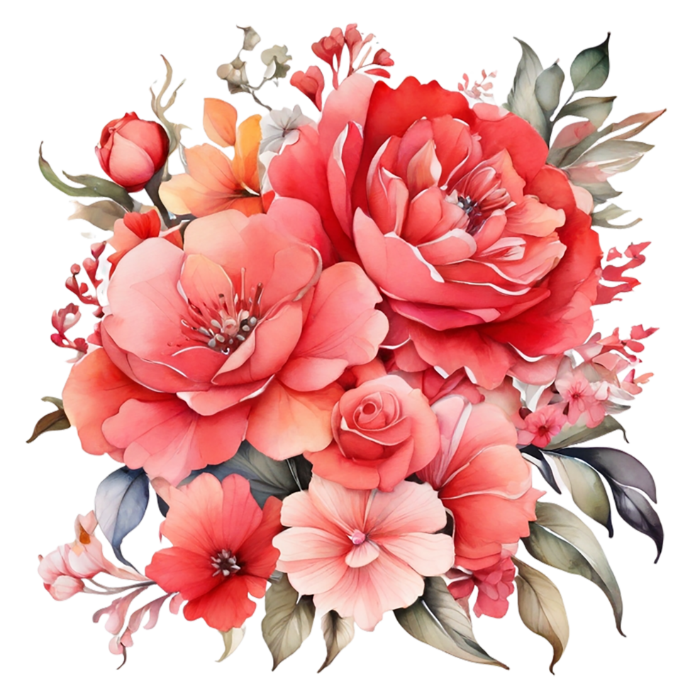 AI generated Floral flower design, Digital oilpainted floral pattern, Glitter flower design, Embossed flower pattern, Glossy flower painting, Decorative flower design png
