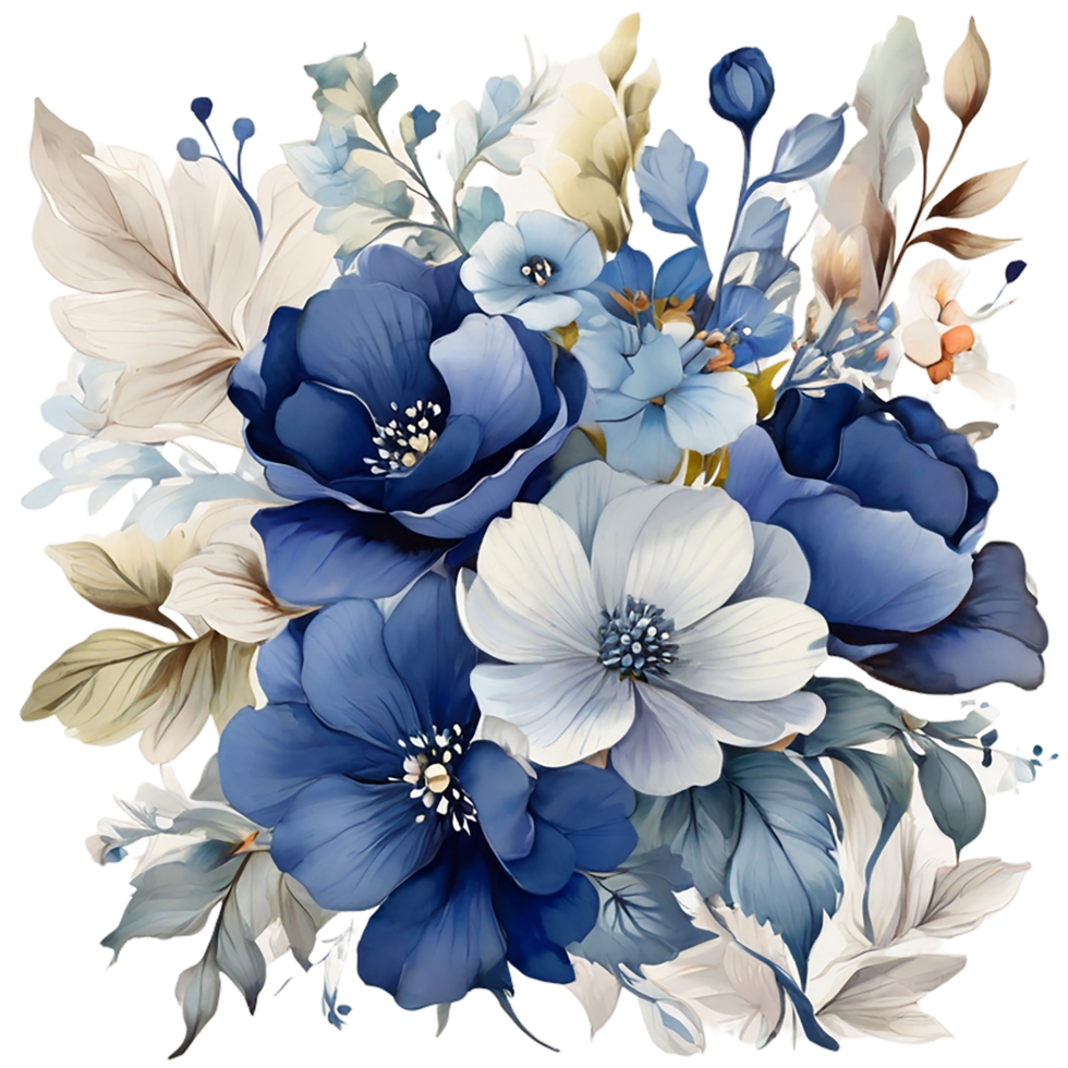 AI generated Floral flower design, Digital oilpainted floral pattern, Glitter flower design, Embossed flower pattern, Glossy flower painting, Decorative flower design png