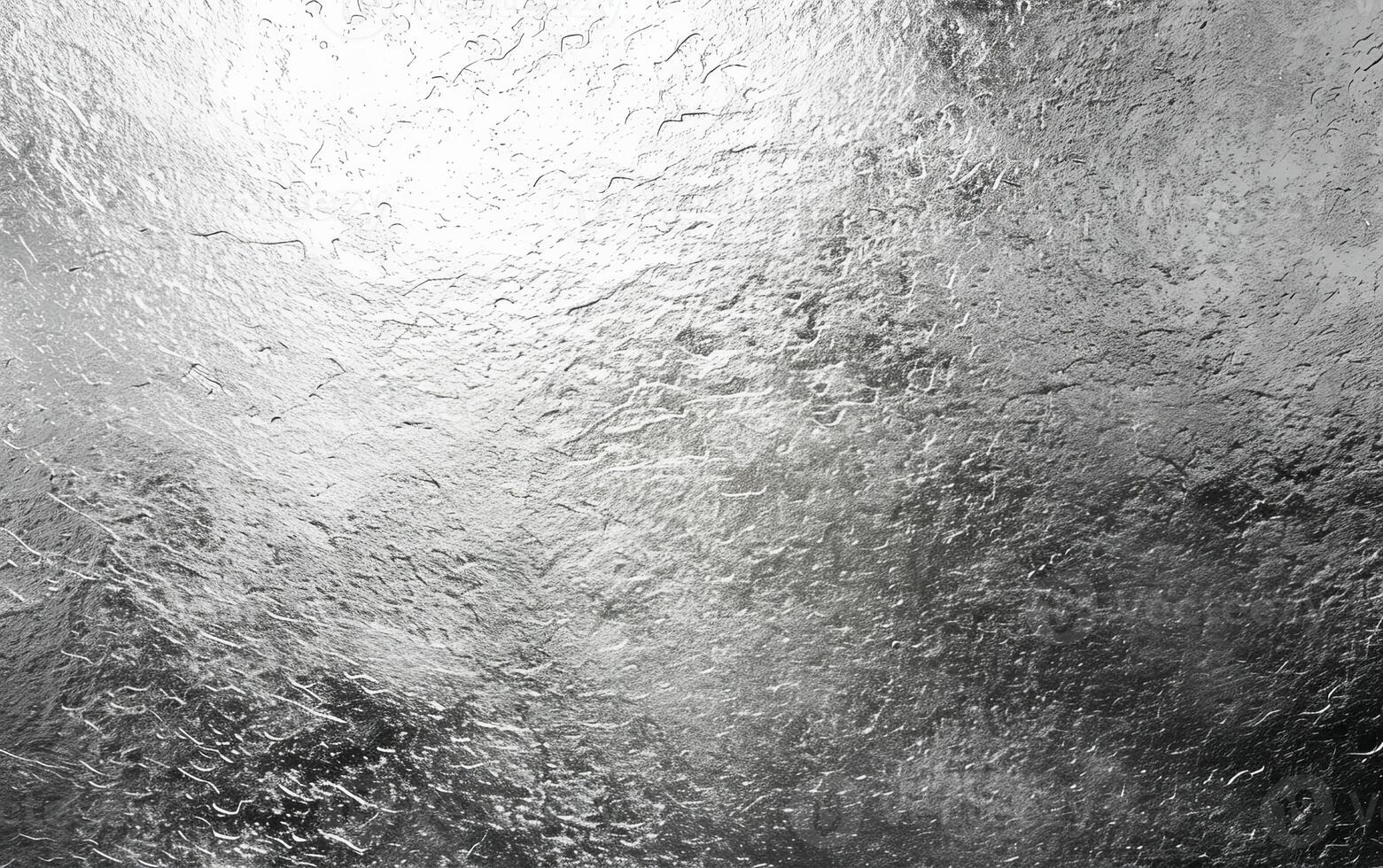 AI generated Silver texture abstract background with gain noise texture background photo